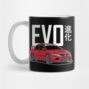 JDM-EVO RED!!! Mug